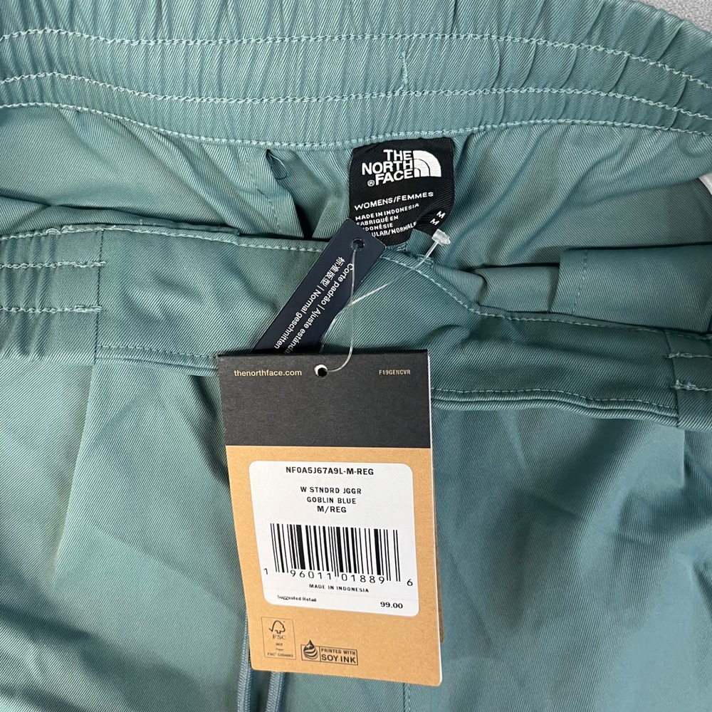 NWT The North Face Standard Jogger Women Medium Goblin Blue - Picture 3 of 10